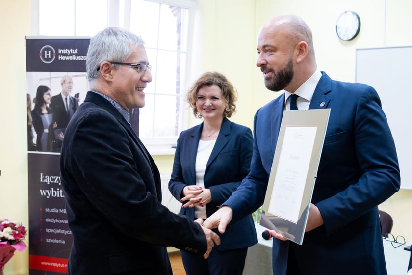 Wręczenie dyplomów dyrektorom placówek oświatowych, 10.01.2024